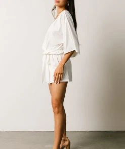 DD Vince Romper | Off White Boho