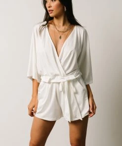 DD Vince Romper | Off White Boho