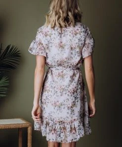 HAY Vita Short Dress | Blush Floral Dresses