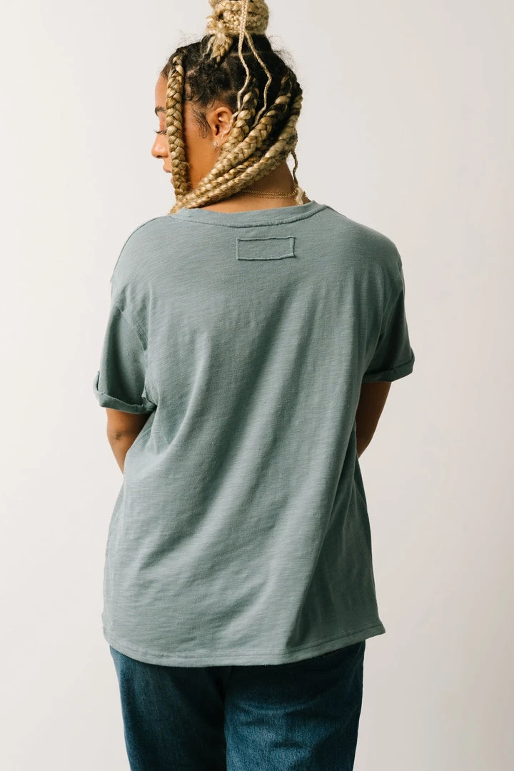 IL Voss Vintage Tee | Slate Blue 6 IL Voss Vintage Tee | Slate Blue