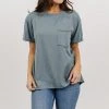 IL Voss Vintage Tee | Slate Blue