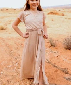 BB Custom Dresses Youth Grace Sparkle Gown | Champagne