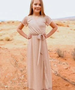 BB Custom Dresses Youth Grace Sparkle Gown | Champagne