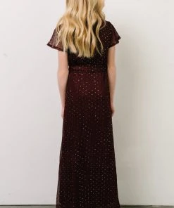 BB Custom Youth Grace Sparkle Gown | Mulberry Dresses